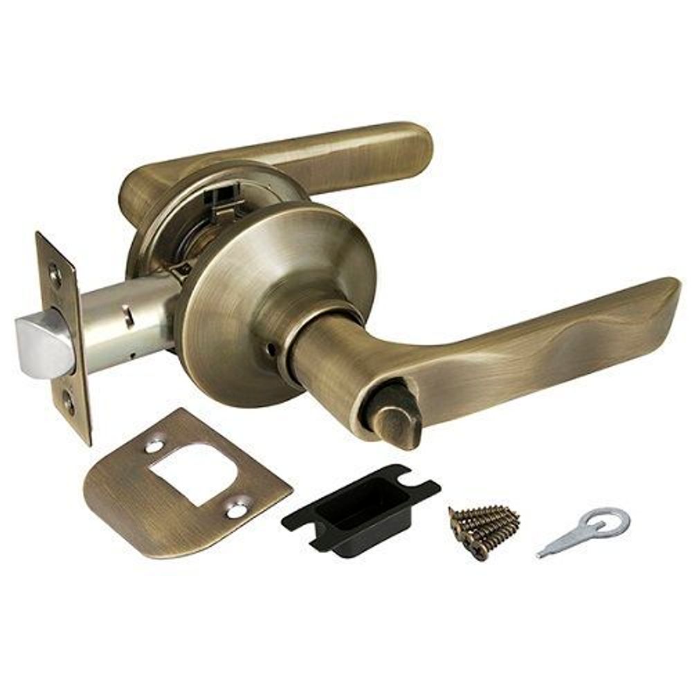 Ручка защелка PUNTO 6024 AB-B (фик.) бронза /36799/