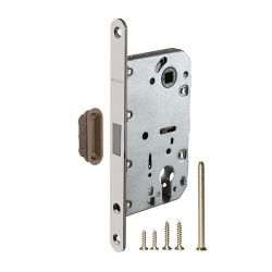 Защелка магнитная под цилиндр FUARO M85C-50 SN мат.никель /42789/