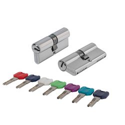 Цилиндровый механизм PUNTO MaxPro7000/60 mm (25+10+25) SSC сатин.хром 7кл. /61155/