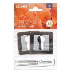 Накладка под цилиндр FUARO ET XM ABL/CP-18 темная медь/хром /38405/
