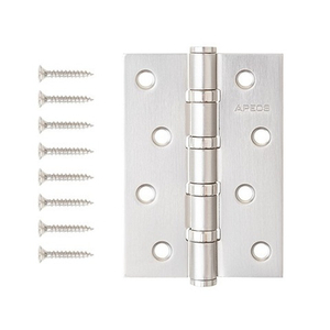 Петля дверная APECS 100x70-B4 Steel NISM супер мат.никель (1шт)