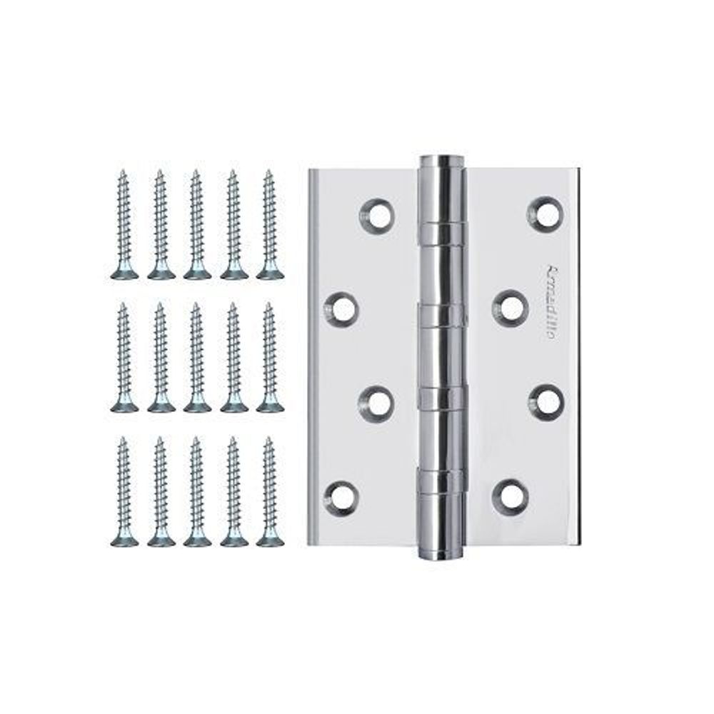 Петля универсальная ARMADILLO IN4500UC-BL 102x75x3 INOX304 CP хром /31393/ (1 шт)