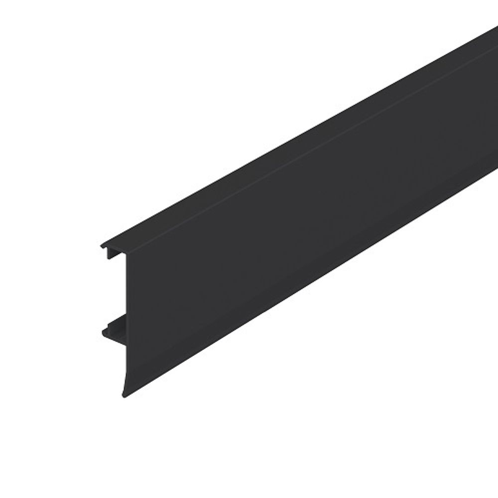 Комплект ARMADILLO Comfort-PRO верх.направ. 80/2,3/3000 и декор.накладка 3м BL (черный) /60537/