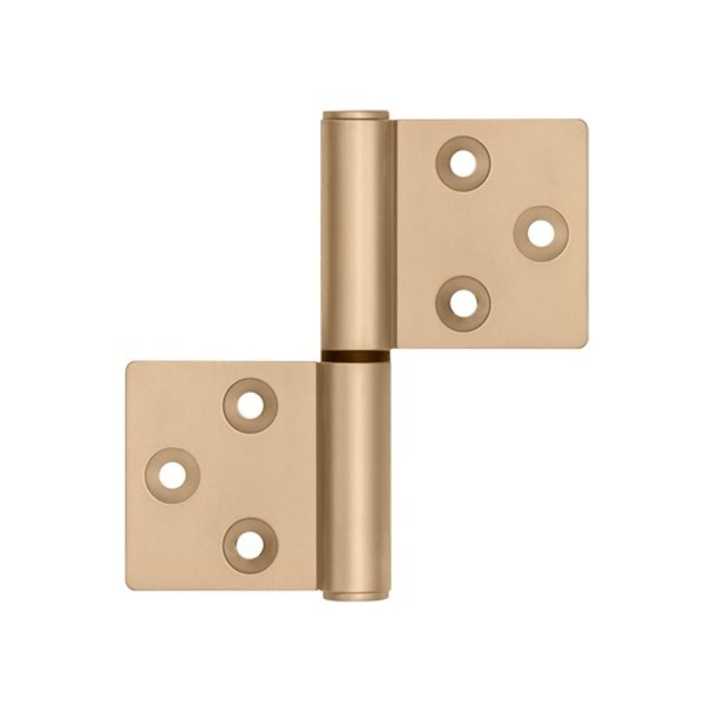 Петля универсальная флажковая ARMADILLO IN3800UR-FSG флор. золото /57535/