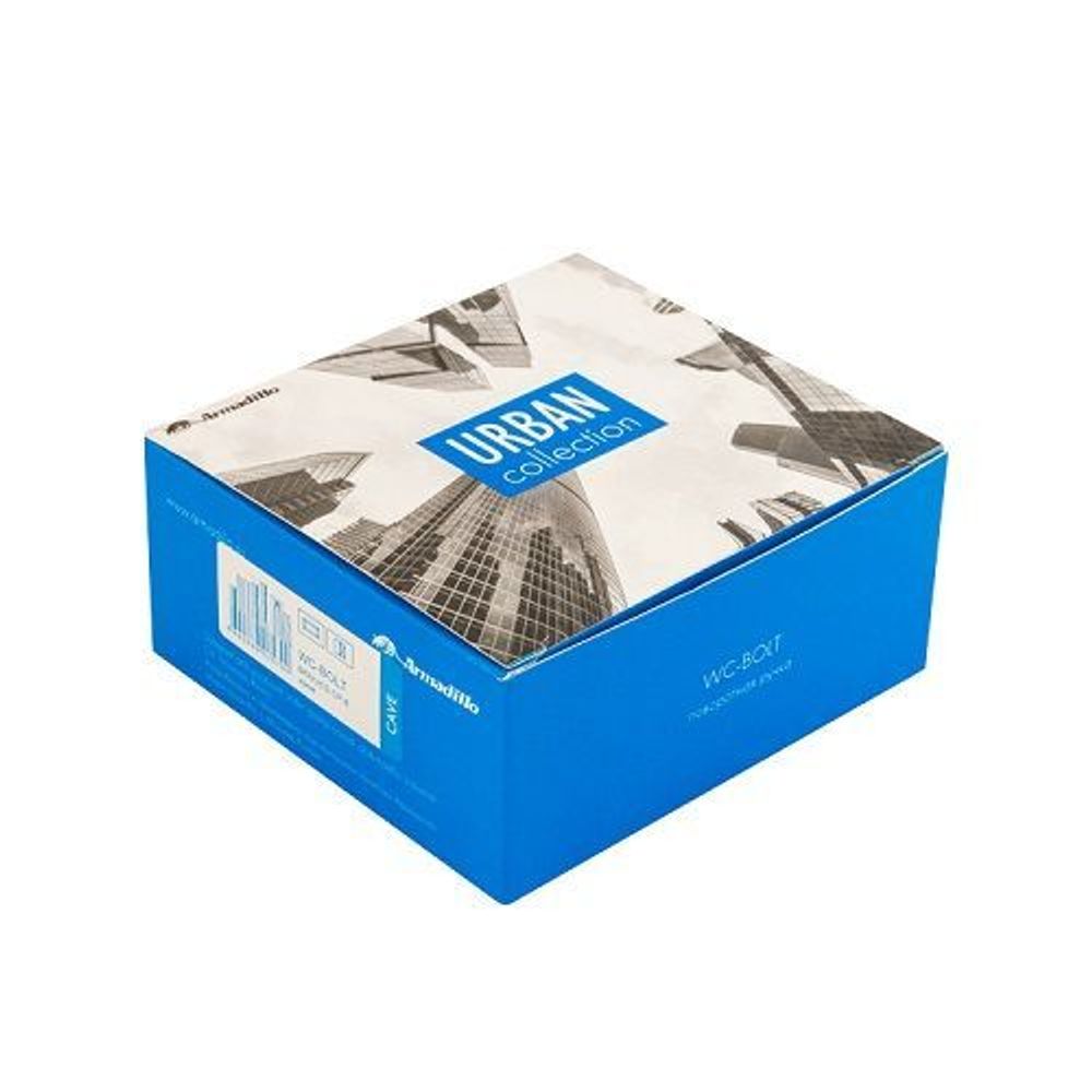 Ручка поворотная ARMADILLO WC-BOLT BK6 UCS BL-26 черный /41155/