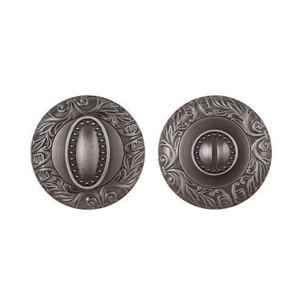 Ручка поворотная FUARO BK6 SM AS-3 антич.серебро /29605/