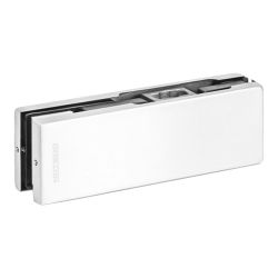 Фитинг нижний NOTEDO FS-F10 SSS (AISI 304) для стеклянных дверей толщиной 10-12 мм