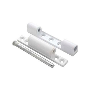 Петля оконная нерегулируемая 75мм белая (1 шт)