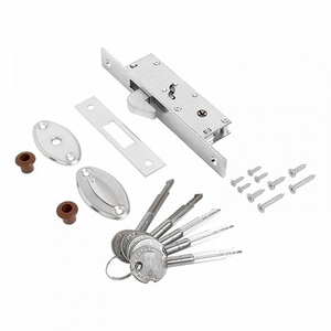 Замок врезной БУЛАТ ЗВ 1-1К 20.00.20.04 (72-K-CR) хром