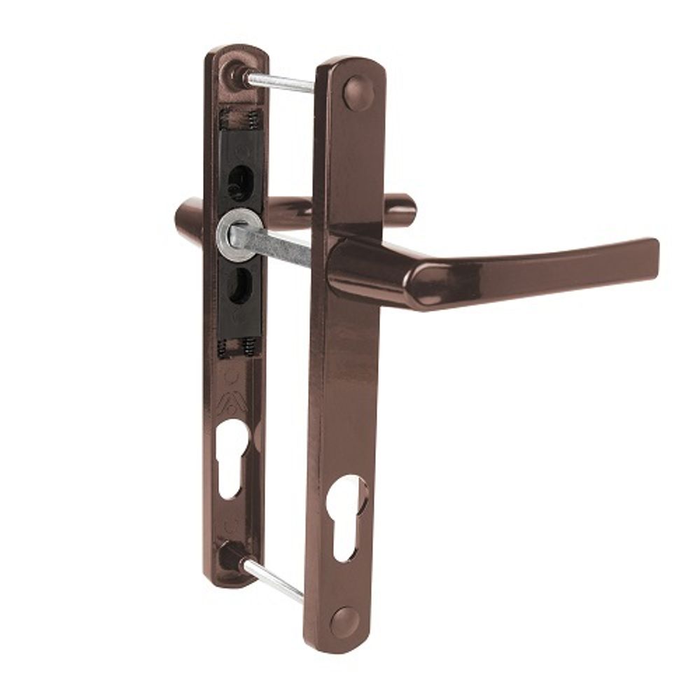 Ручка на планке PUNTO HANDLE.85.25.67-75 RAL 8017 коричневый /60797/