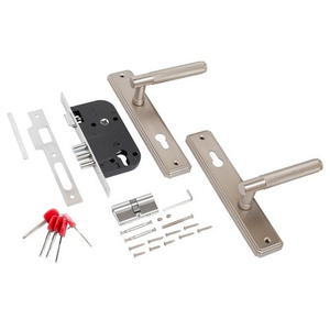 Замок врезной БУЛАТ ЗВ4-3.70.02.08 ФЕРОНА матовый никель