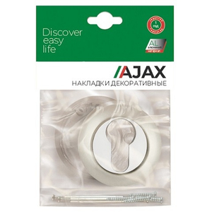 Накладка под цилиндр AJAX ET JR BL-24 черный /43401/