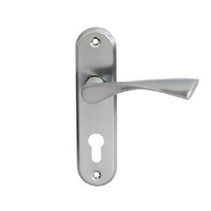 Ручки на планке APECS HP-61,5.1023-AL NIS (к замку 1026) сатин