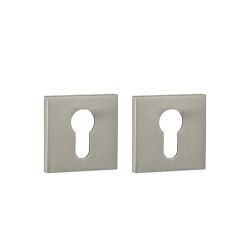 Накладка под цилиндр PUNTO ET ARC.Q52 GM оружейная сталь /64001/