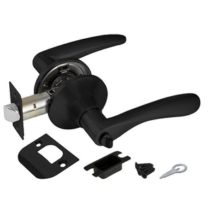 Ручка защелка PUNTO 6020 BL-B (фик.) черный  /44523/