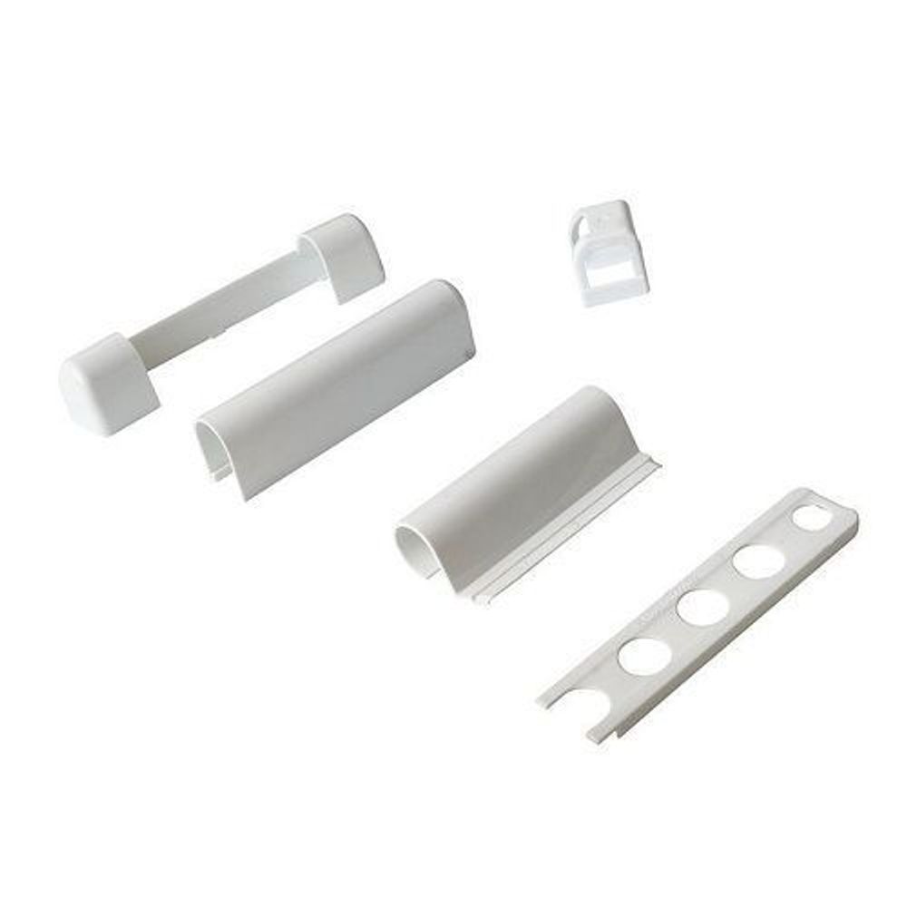 Комплект декоротивных накладок RAL9016 Белый (5 позиций)