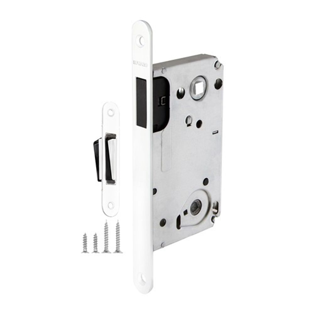 Защелка врезная магнитная FUARO 5300-M-WС WH белый