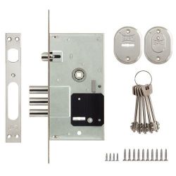 Замок врезной сувальдный KALE KILIT 252/RL 5кл. /19231/