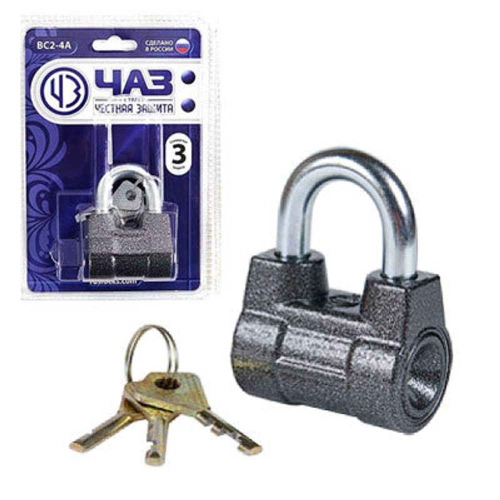 Замок навесной ЧАЗ ВС2-4А