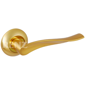 Ручка дверная RENZ 43-08 SG "Маджента" (латунь матовая)