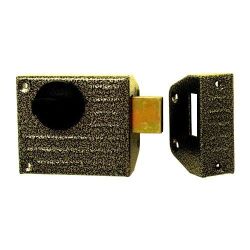 Замок накладной ЗЕНИТ ЗН1-2 бронза /27867/