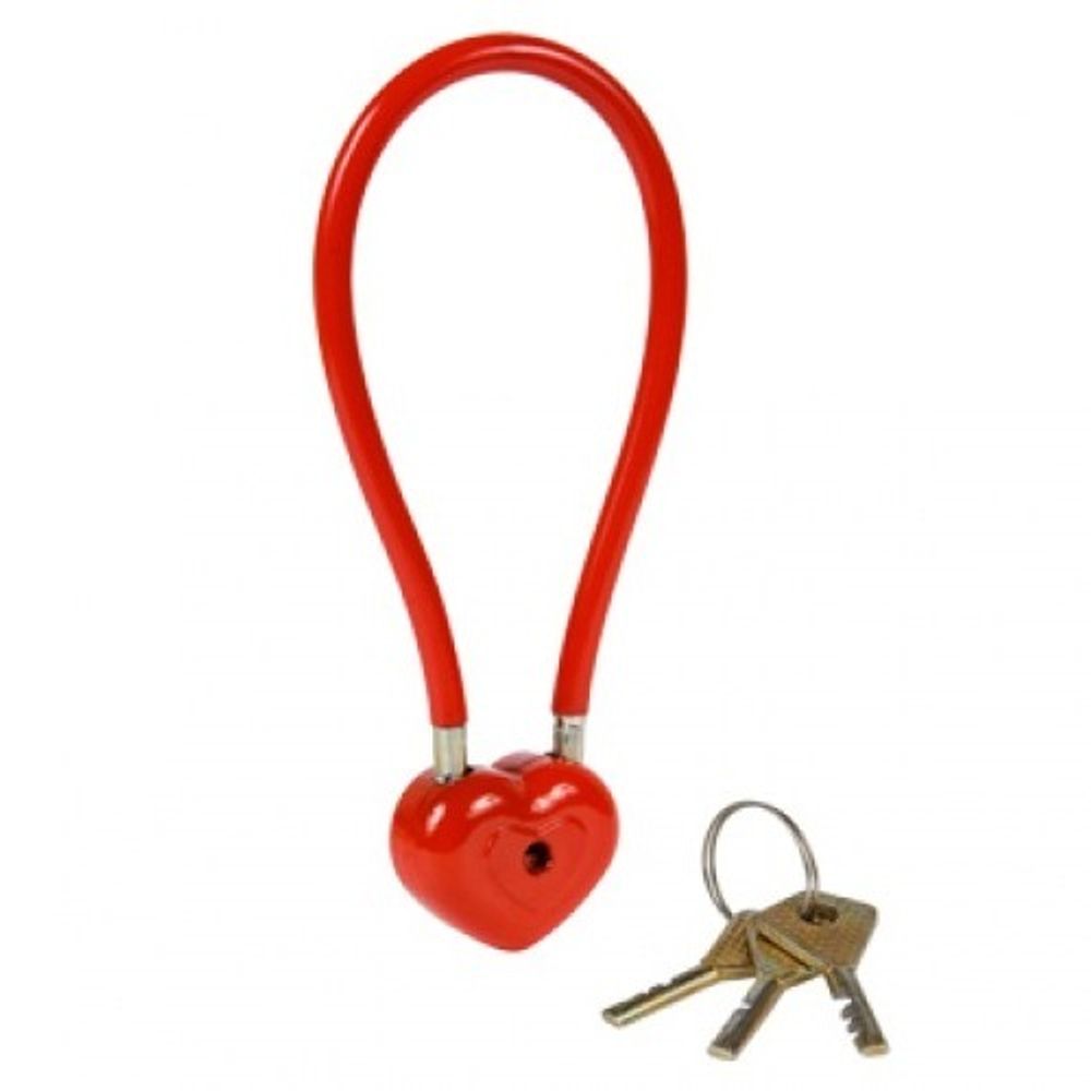 Замок навесной тросовый ЧАЗ ВС2-28А "Сердечко"