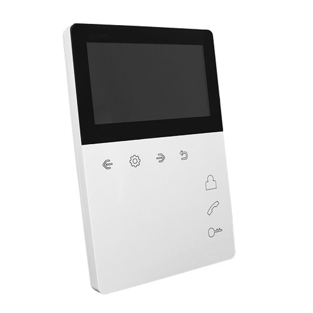 Монитор видеодомофона TANTOS Elly (белый) TFT LCD, экран 4,3"