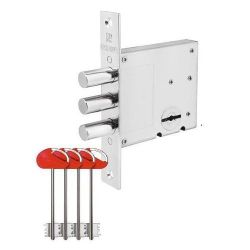 Замок врезной сувальдный FUARO V10/S-60.00.3R14