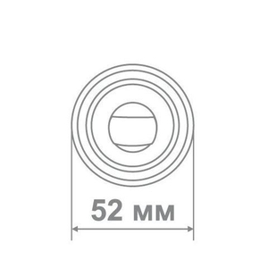 Накладка дверная Аделли ABK22 CF кофе