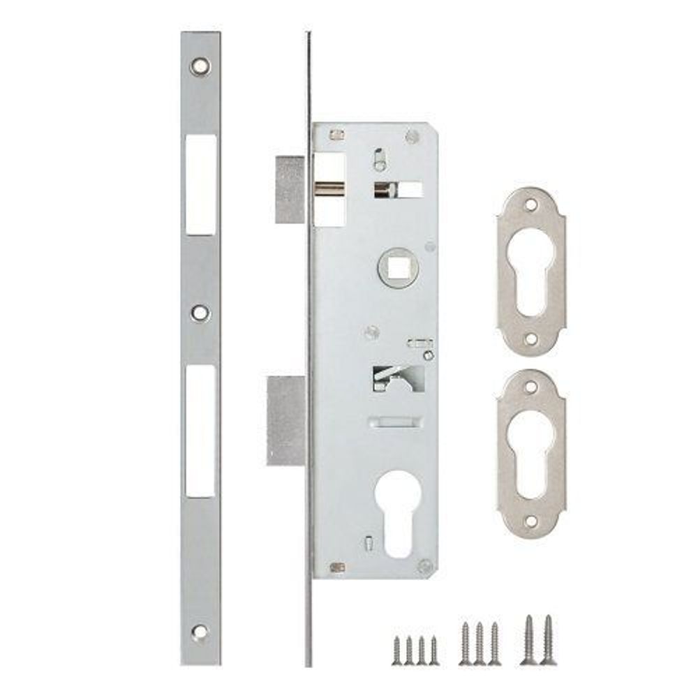 Корпус замка KALE KILIT 153/P (35мм) w/b никель /6055/