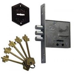 Замок врезной ГЕРИОН Гарант 5М