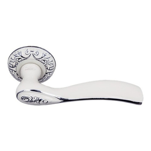 Ручка дверная Locker 58284 CPW бежевый/хром