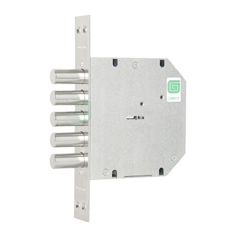 Замок врезной ГАРДИАН ЗВ 20.01 Т (5 кл. ЗК.202 Н-01) длинный ключ 54мм