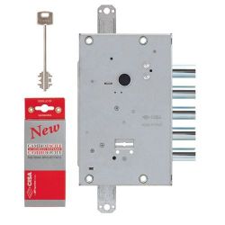 Замок врезной сувальдный CISA NEW CAMBIO FACILE 57.655.48 ключ 64 мм /6751/