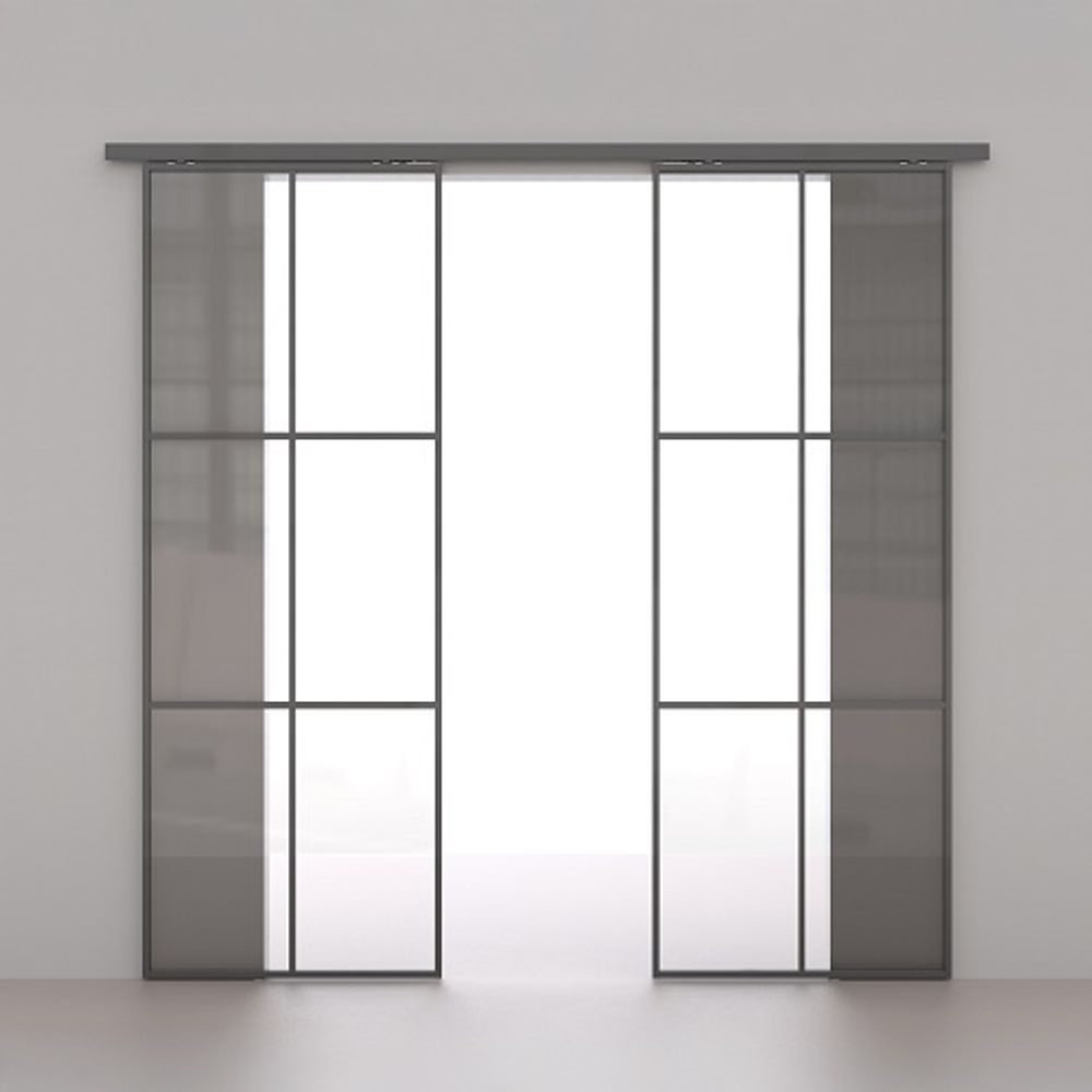 Комплект для раздвижных профильных дверей ARMADILLO SLD.Comfort-PRO SET 4 PROF synchron/80 /59261/