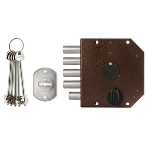 Замок накладной ГАРДИАН ЗВ 20.05 правый (5 кл. ЗК.503Н-02) ЗД без ответной планки. /123:247 /24919/