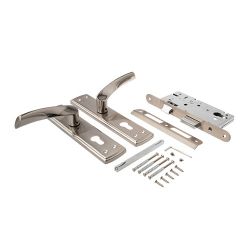 Замок врезной APECS 1823 NIS никель (аналог Мотор Сич ЗВ7)