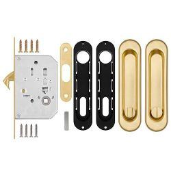 Комплект с ручками для раздвижных дверей PUNTO Soft LINE SL-011 SG