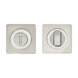 Ручка поворотная BASARA BK 0605 SN/CP мат.никель/хром