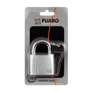 Замок навесной FUARO PL-3063 3кл. /26343/