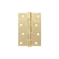 Петля дверная универсальная PUNTO 4B 100х70х2,5 PB золото