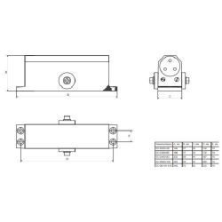 Доводчик дверной APECS DC-20.2/0850/045-A1-W белый