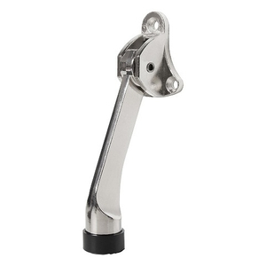 Упор дверной напольный FUARO STOPPER-100 SN (мат.никель) козья ножка /46127/