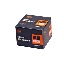 Замок накладной НОРА-М 11 черный никель