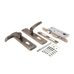 Замок врезной APECS 1823 AB бронза (аналог Мотор Сич ЗВ7)