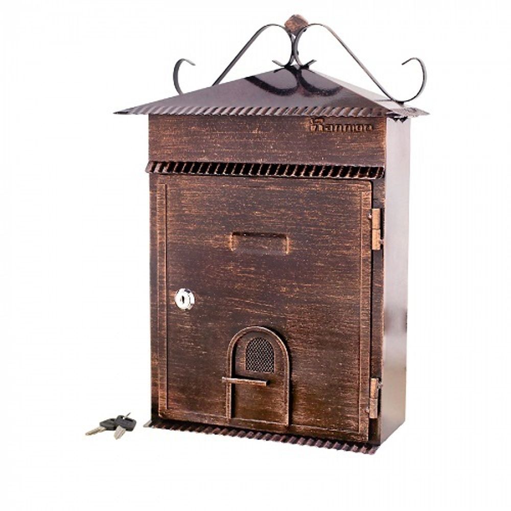 Ящик почтовый АЛЛЮР №2006 старая медь
