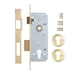 Корпус замка KALE KILIT 152/R (35мм) w/b латунь /1107/