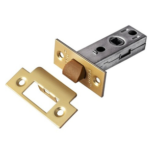 Защелка врезная RENZ L 5-45 plastic SSG (сатин.золото)