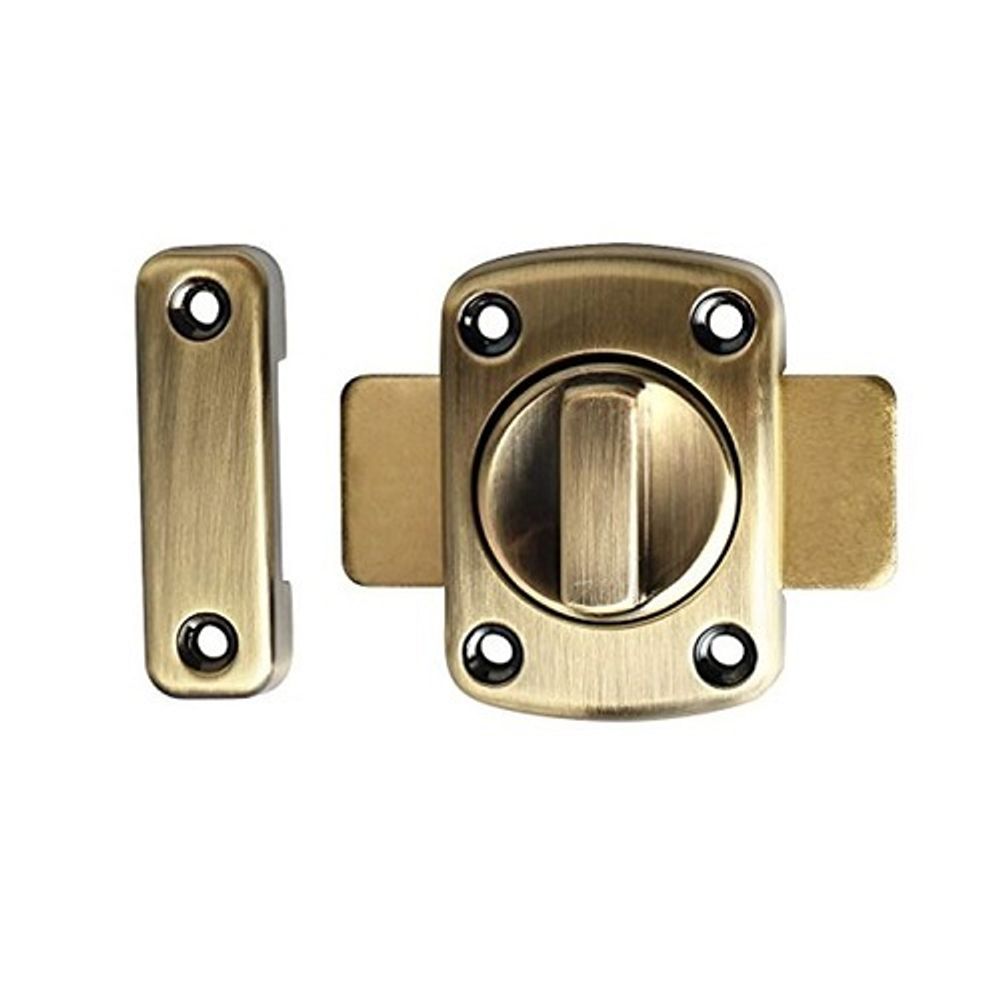 Задвижка дверная "APS" бронза