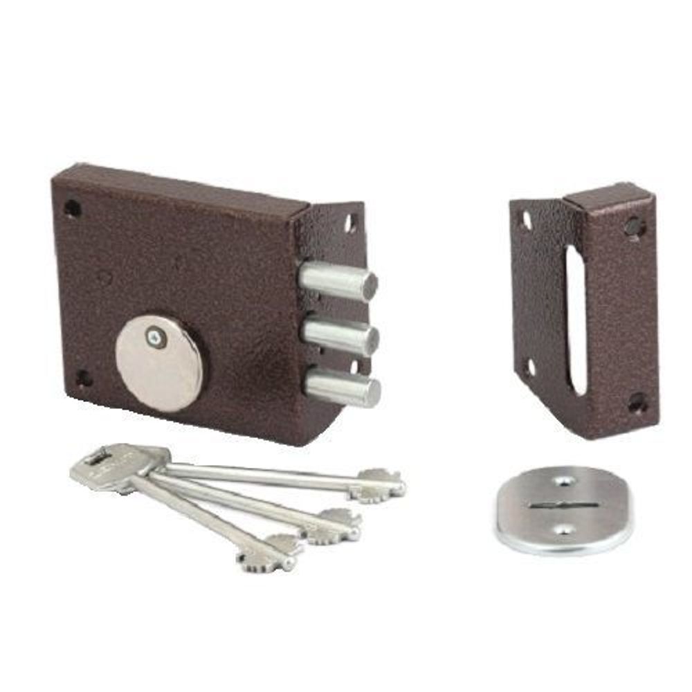 Замок накладной ЗЕНИТ ЗН4-1 медь /34883/